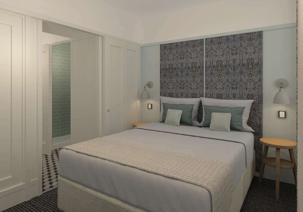 เชฟวอล แอบบีย์ แสตรนด์ อพาร์ตเมนต์ แอต ฮอลีรูด Aparthotel เอดินบะระ ห้อง รูปภาพ