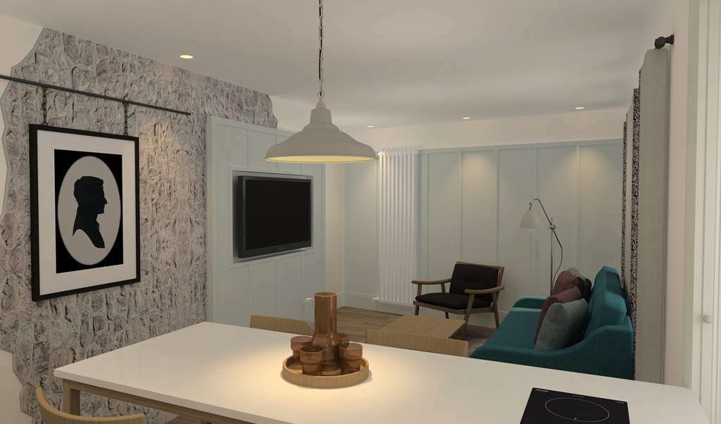 เชฟวอล แอบบีย์ แสตรนด์ อพาร์ตเมนต์ แอต ฮอลีรูด Aparthotel เอดินบะระ ภายใน รูปภาพ