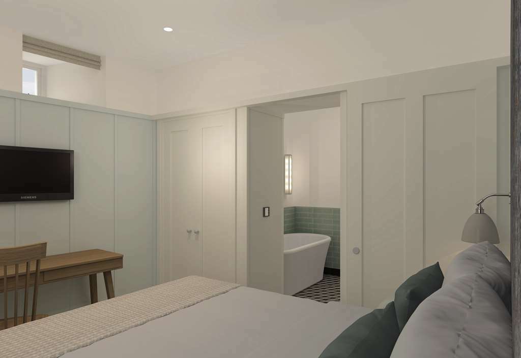 เชฟวอล แอบบีย์ แสตรนด์ อพาร์ตเมนต์ แอต ฮอลีรูด Aparthotel เอดินบะระ ห้อง รูปภาพ